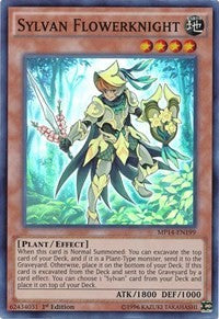 Sylvan Flowerknight [MP14-EN199] Super Rare | Play N Trade Winnipeg