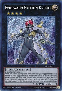 Evilswarm Exciton Knight [MP14-EN224] Secret Rare | Play N Trade Winnipeg