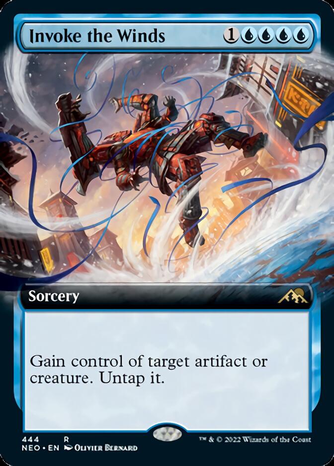 Invoke the Winds (Extended) [Kamigawa: Neon Dynasty] | Play N Trade Winnipeg