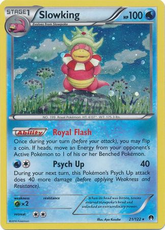 Slowking (21/122) (Cosmos Holo) [XY: BREAKpoint] | Play N Trade Winnipeg