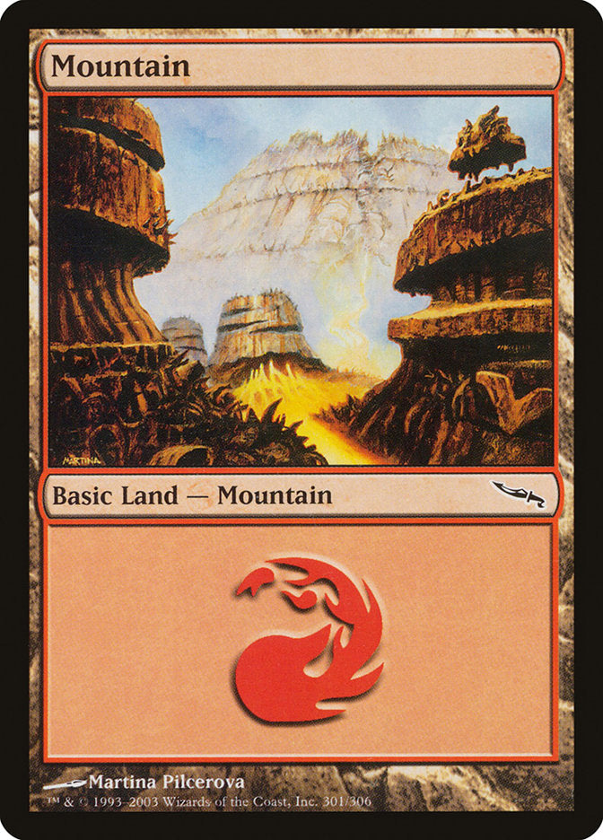 Mountain (301) [Mirrodin] | Play N Trade Winnipeg