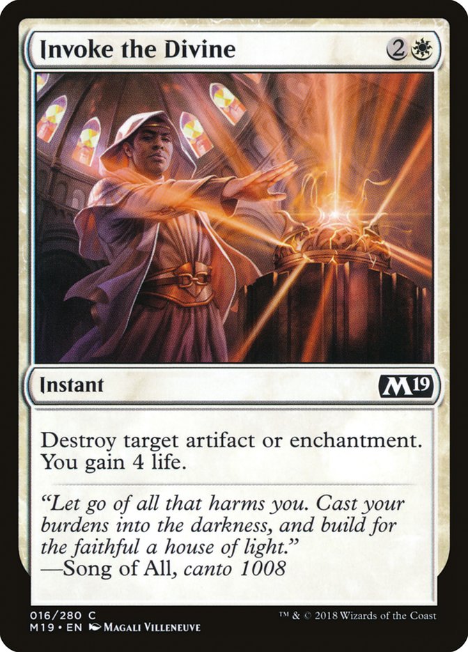 Invoke the Divine [Core Set 2019] | Play N Trade Winnipeg