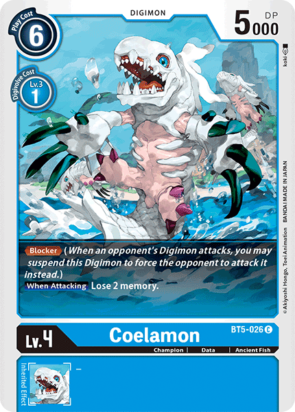 Coelamon [BT5-026] [Battle of Omni] | Play N Trade Winnipeg