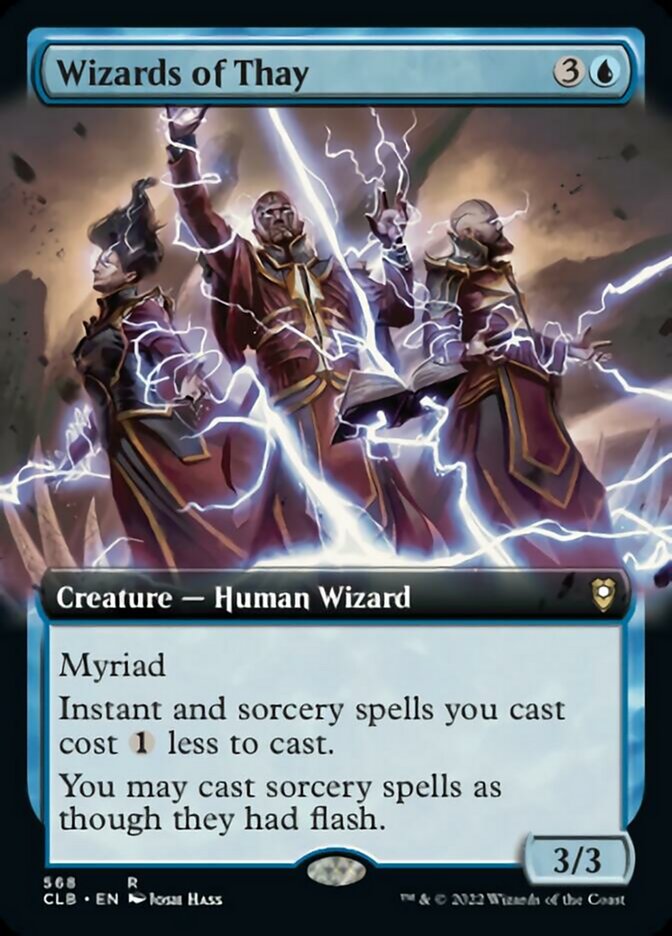 Wizards of Thay (Extended Art) [Commander Legends: Battle for Baldur's Gate] | Play N Trade Winnipeg