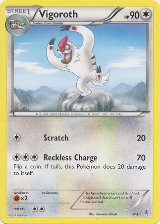 Vigoroth (4/30) [XY: Trainer Kit 1 - Bisharp] | Play N Trade Winnipeg