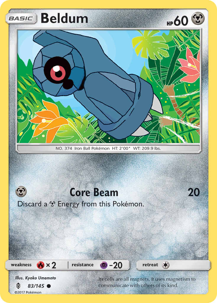 Beldum (83/145) [Sun & Moon: Guardians Rising] | Play N Trade Winnipeg