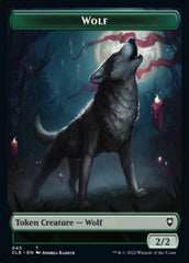 Wolf // Insect Double-sided Token [Commander Legends: Battle for Baldur's Gate Tokens] | Play N Trade Winnipeg