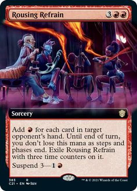 Rousing Refrain (Extended) [Commander 2021] | Play N Trade Winnipeg