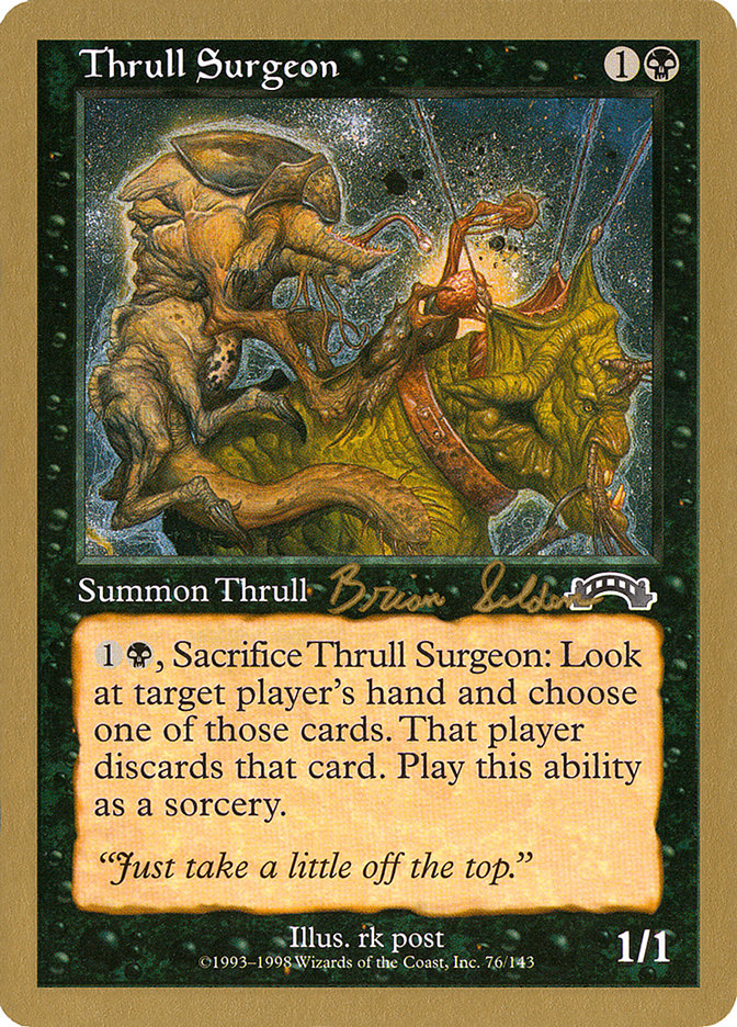 Thrull Surgeon (Brian Selden) [World Championship Decks 1998] | Play N Trade Winnipeg