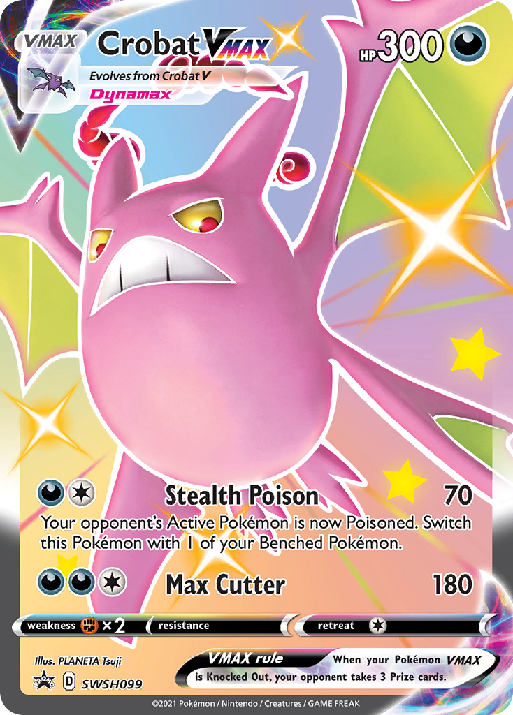 Crobat VMAX (SWSH099) [Sword & Shield: Black Star Promos] | Play N Trade Winnipeg