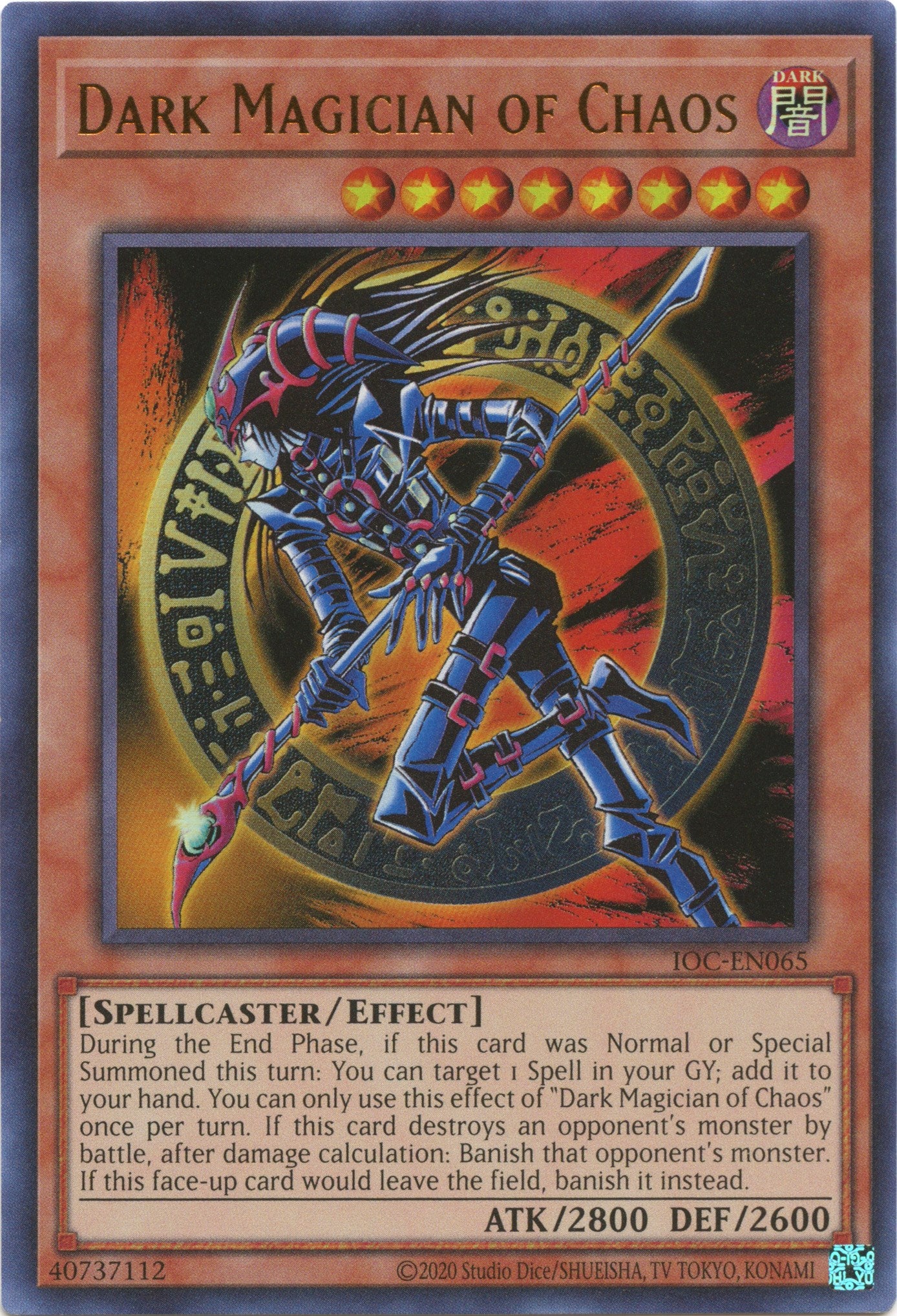 Dark Magician of Chaos (25th Anniversary) [IOC-EN065] Ultra Rare | Play N Trade Winnipeg