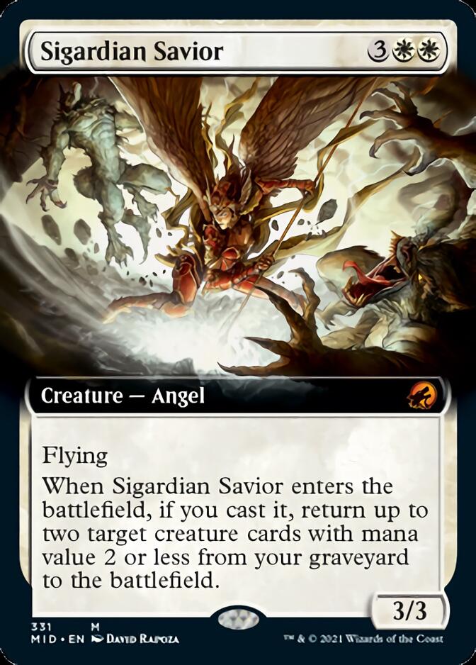 Sigardian Savior (Extended) [Innistrad: Midnight Hunt] | Play N Trade Winnipeg