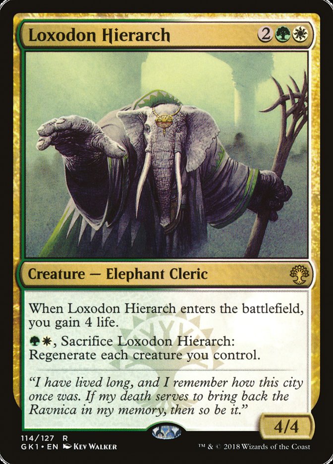 Loxodon Hierarch [Guilds of Ravnica Guild Kit] | Play N Trade Winnipeg