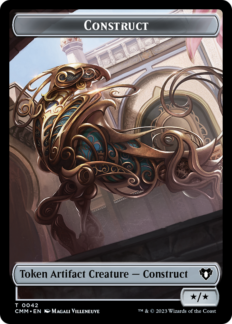 Construct Token (42) [Commander Masters Tokens] | Play N Trade Winnipeg