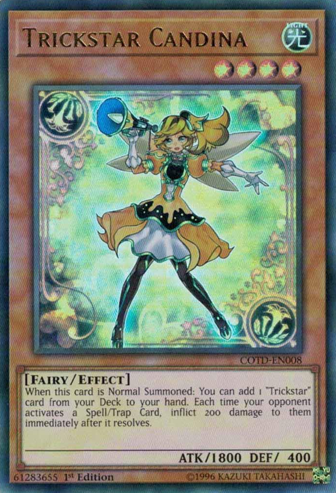 Trickstar Candina [COTD-EN008] Ultra Rare | Play N Trade Winnipeg