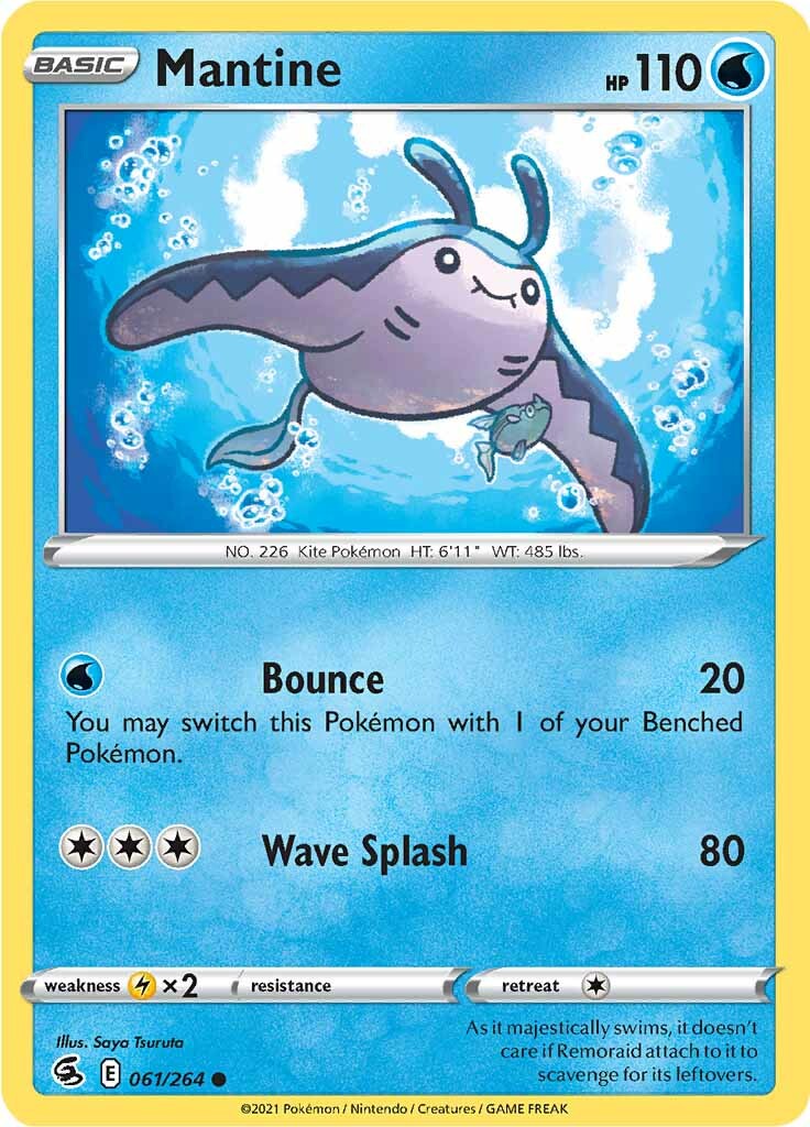 Mantine (061/264) [Sword & Shield: Fusion Strike] | Play N Trade Winnipeg