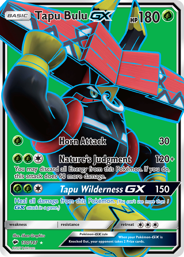 Tapu Bulu GX (130/147) [Sun & Moon: Burning Shadows] | Play N Trade Winnipeg