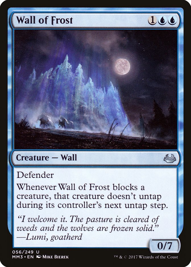 Wall of Frost [Modern Masters 2017] | Play N Trade Winnipeg