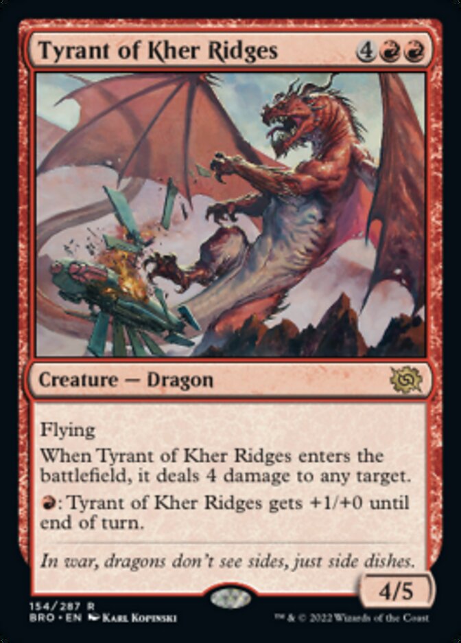 Tyrant of Kher Ridges [The Brothers' War] | Play N Trade Winnipeg