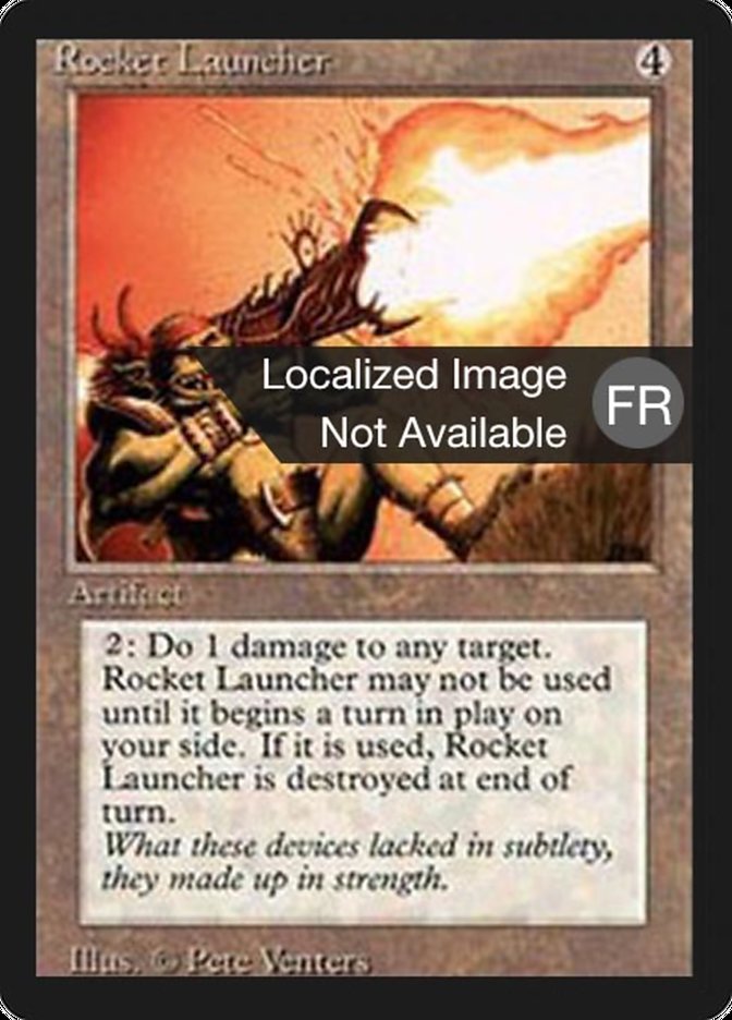 Rocket Launcher [Foreign Black Border] | Play N Trade Winnipeg