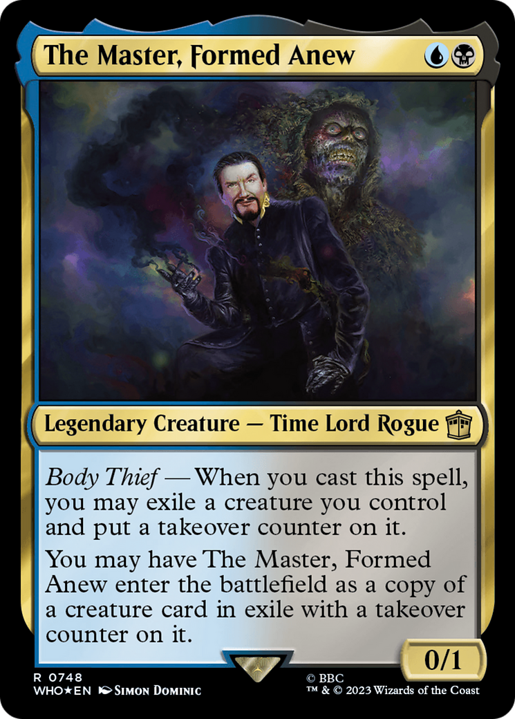 The Master, Formed Anew (Surge Foil) [Doctor Who] | Play N Trade Winnipeg