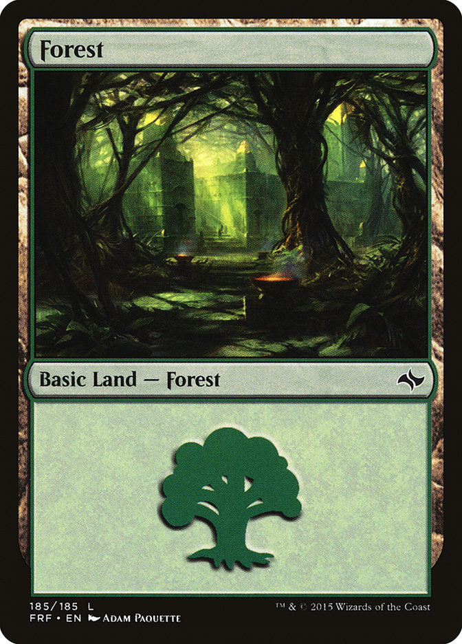 Forest (185) [Fate Reforged] | Play N Trade Winnipeg