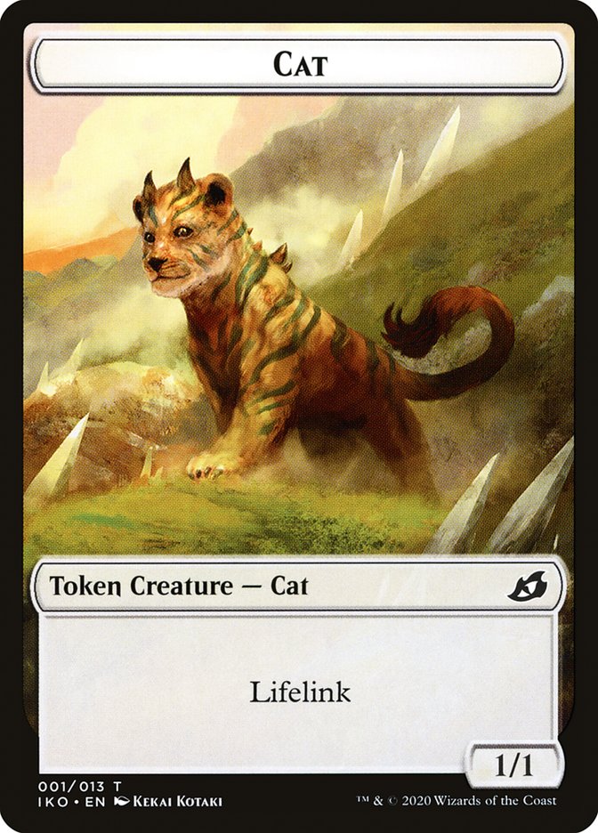 Cat [Ikoria: Lair of Behemoths Tokens] | Play N Trade Winnipeg