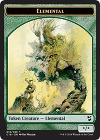 Elemental // Thopter (026) Double-sided Token [Commander 2018 Tokens] | Play N Trade Winnipeg