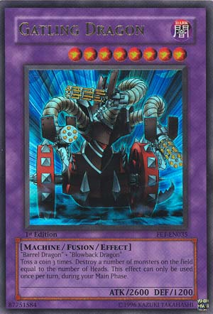 Gatling Dragon [FET-EN035] Ultra Rare | Play N Trade Winnipeg