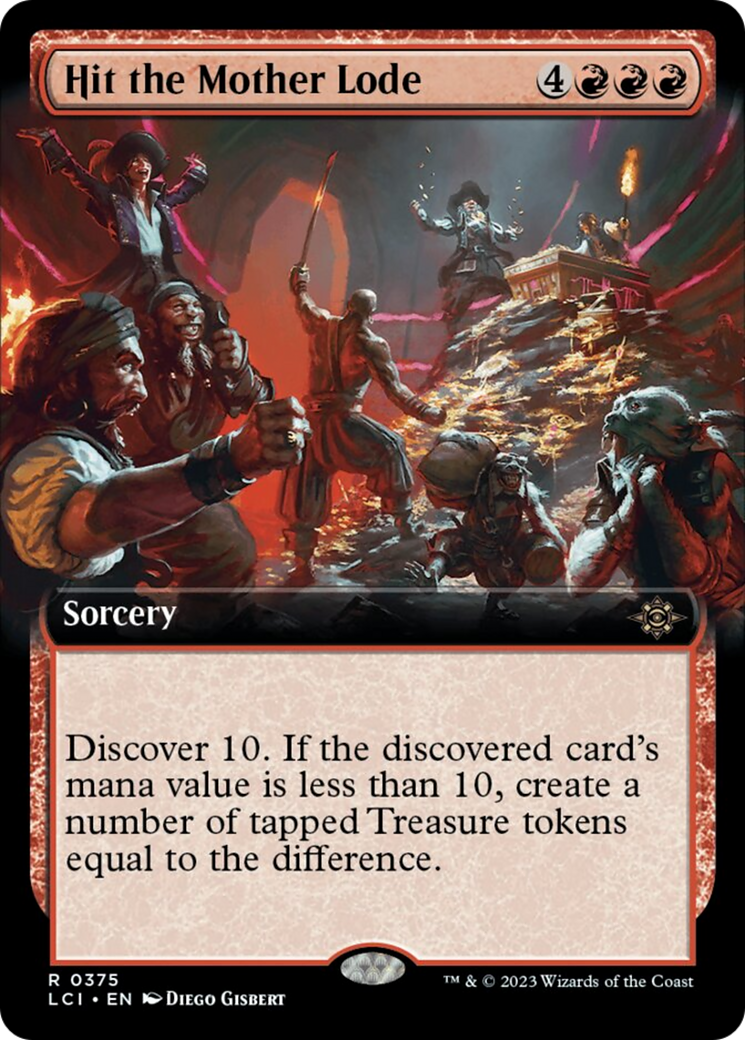 Hit the Mother Lode (Extended Art) [The Lost Caverns of Ixalan] | Play N Trade Winnipeg