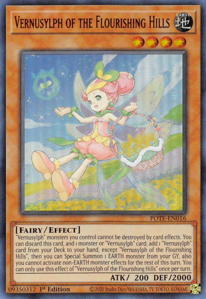 Vernusylph of the Flourishing Hills [POTE-EN016] Ultra Rare | Play N Trade Winnipeg