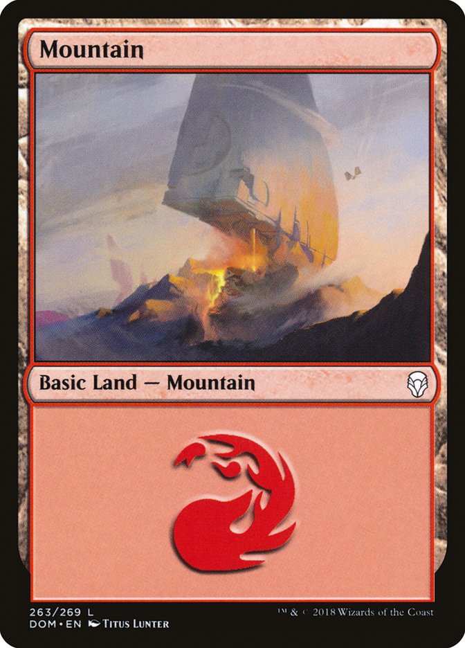 Mountain (263) [Dominaria] | Play N Trade Winnipeg