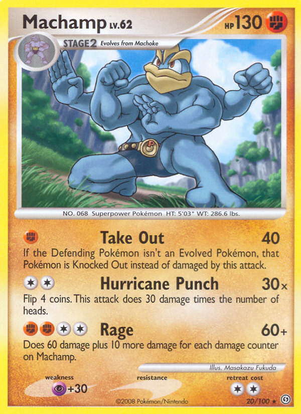 Machamp (20/100) [Diamond & Pearl: Stormfront] | Play N Trade Winnipeg