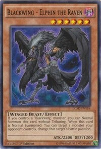 Blackwing - Elphin the Raven [LC5D-EN116] Common | Play N Trade Winnipeg