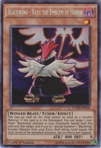 Blackwing - Vayu the Emblem of Honor [LC5D-EN118] Secret Rare | Play N Trade Winnipeg