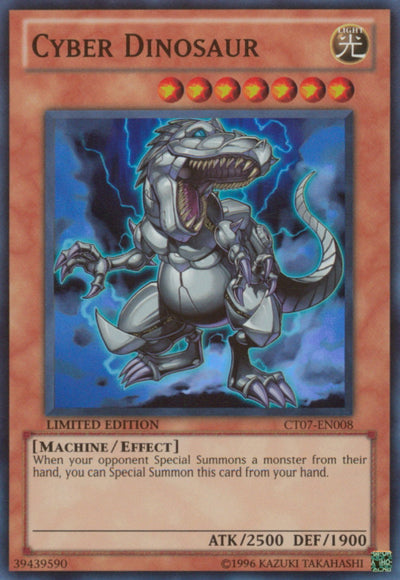 Cyber Dinosaur [CT07-EN008] Super Rare | Play N Trade Winnipeg