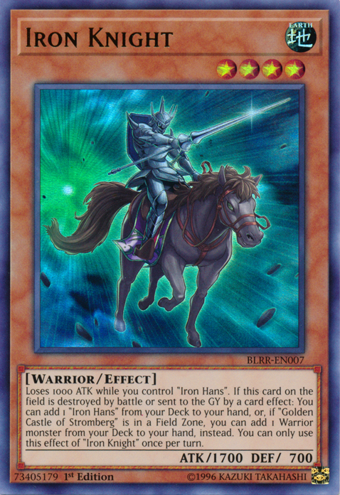 Iron Knight [BLRR-EN007] Ultra Rare | Play N Trade Winnipeg