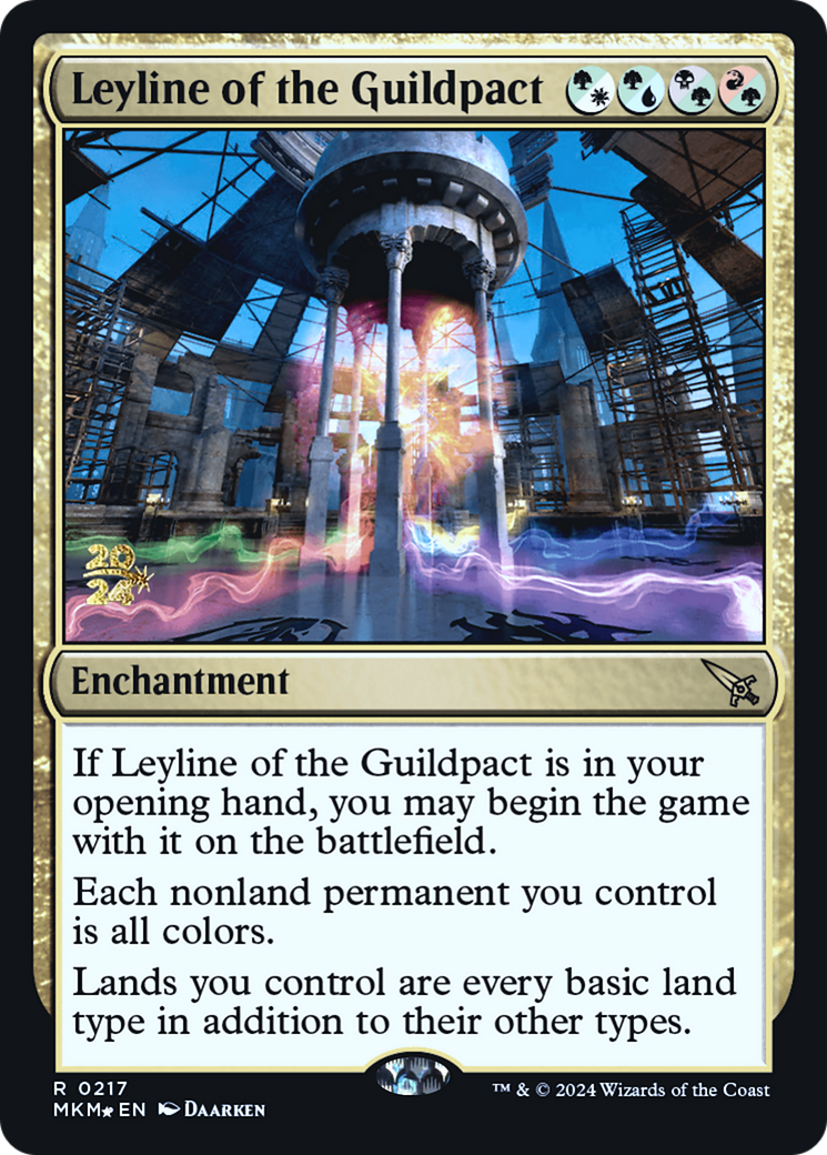 Leyline of the Guildpact [Murders at Karlov Manor Prerelease Promos] | Play N Trade Winnipeg