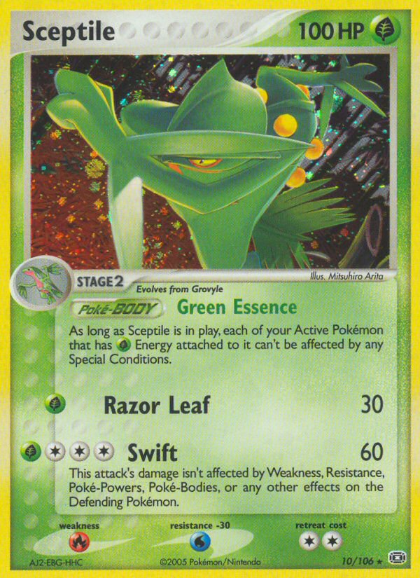 Sceptile (10/106) [EX: Emerald] | Play N Trade Winnipeg