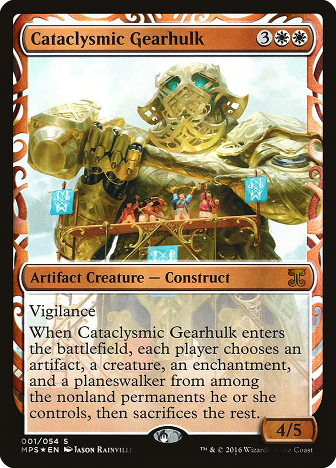 Cataclysmic Gearhulk [Kaladesh Inventions] | Play N Trade Winnipeg