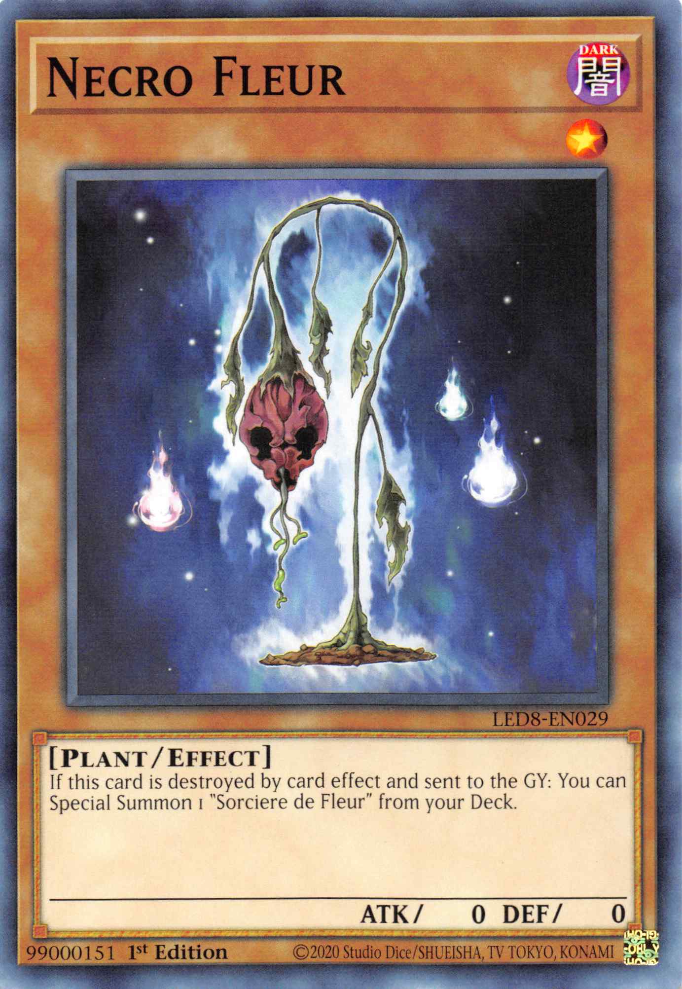 Necro Fleur [LED8-EN029] Common | Play N Trade Winnipeg