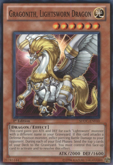 Gragonith, Lightsworn Dragon [SDDC-EN010] Common | Play N Trade Winnipeg