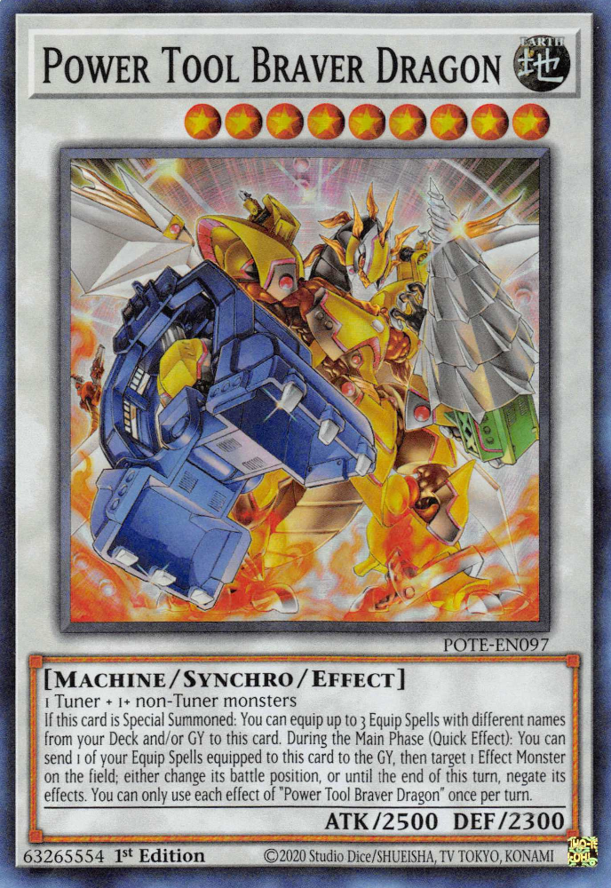 Power Tool Braver Dragon [POTE-EN097] Super Rare | Play N Trade Winnipeg