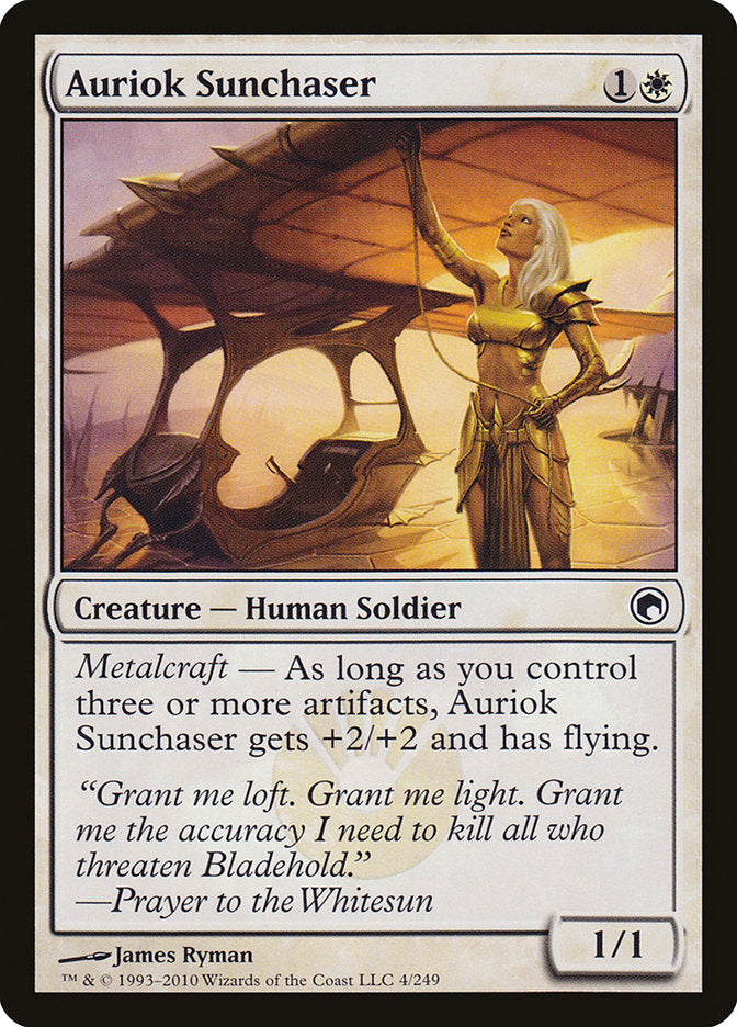 Auriok Sunchaser [Scars of Mirrodin] | Play N Trade Winnipeg