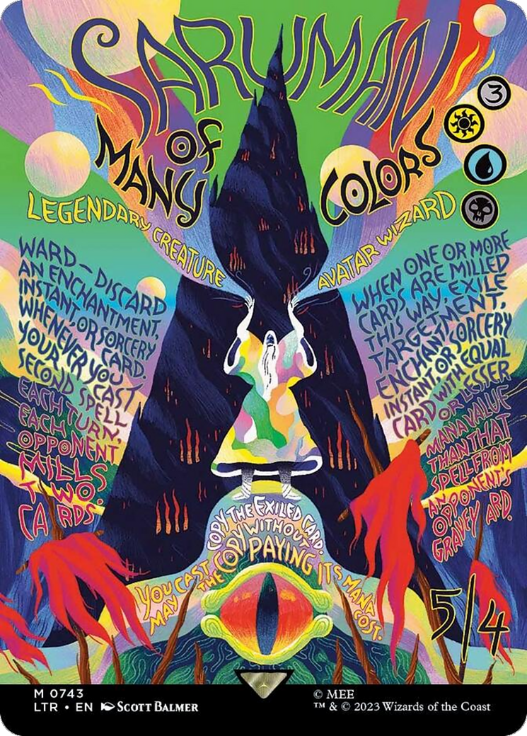 Saruman of Many Colors (Borderless Poster) [The Lord of the Rings: Tales of Middle-Earth] | Play N Trade Winnipeg