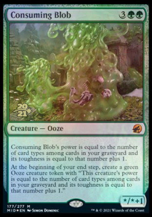 Consuming Blob [Innistrad: Midnight Hunt Prerelease Promos] | Play N Trade Winnipeg