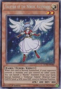 Valkyrie of the Nordic Ascendant [LC5D-EN184] Secret Rare | Play N Trade Winnipeg