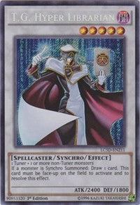 T.G. Hyper Librarian [LC5D-EN211] Secret Rare | Play N Trade Winnipeg