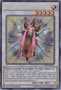 T.G. Wonder Magician [LC5D-EN213] Secret Rare | Play N Trade Winnipeg