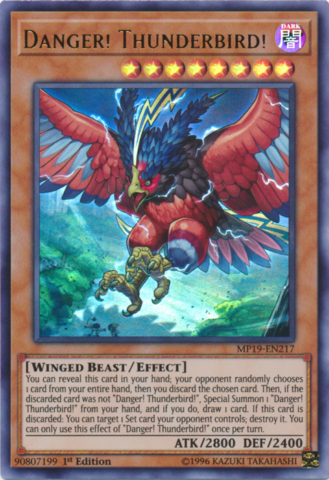 Danger! Thunderbird! [MP19-EN217] Ultra Rare | Play N Trade Winnipeg